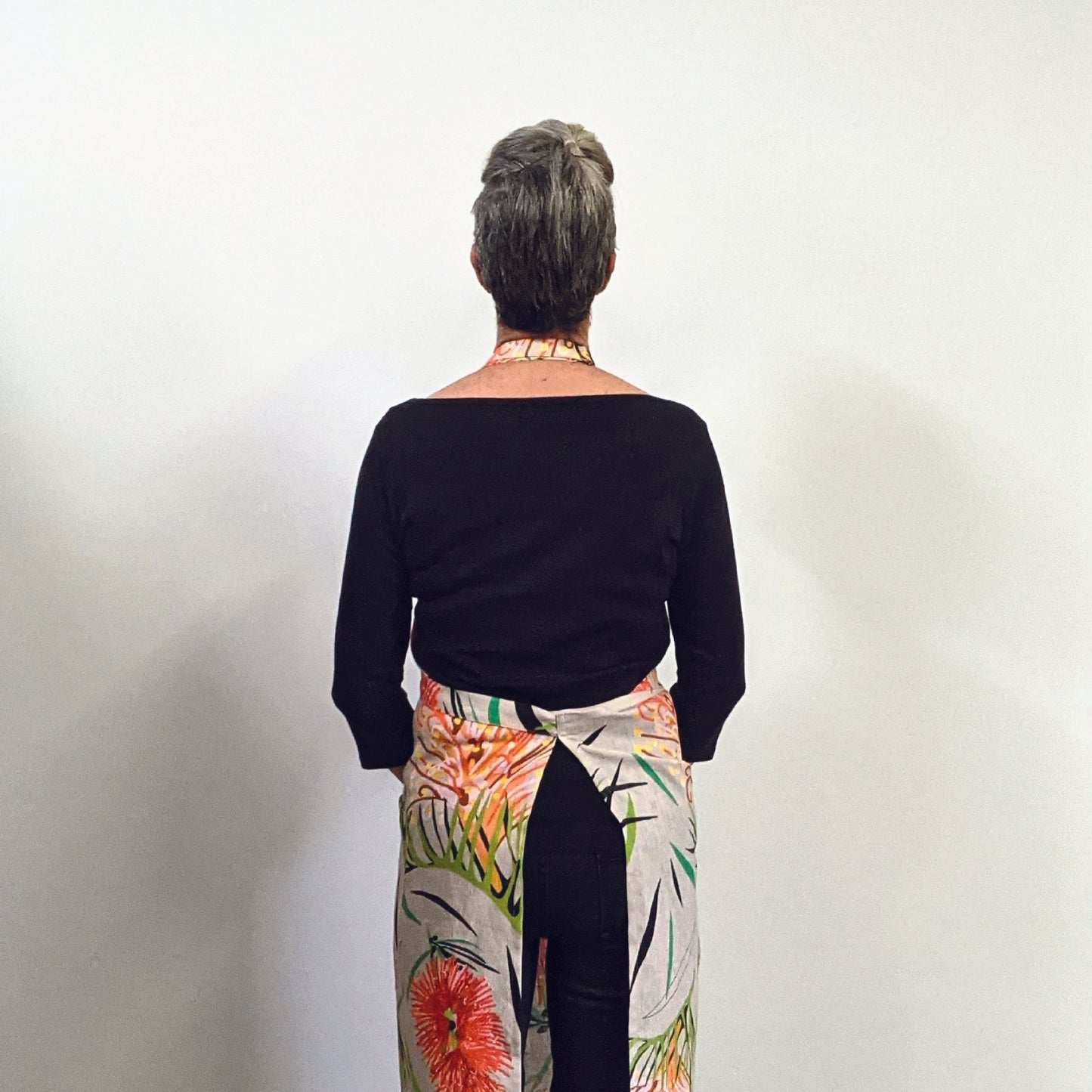 Apron Bliss - Grevillea Flower Back View