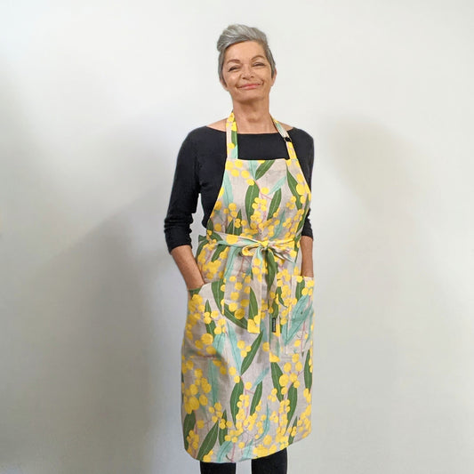 Apron Bliss - Wattle Flower